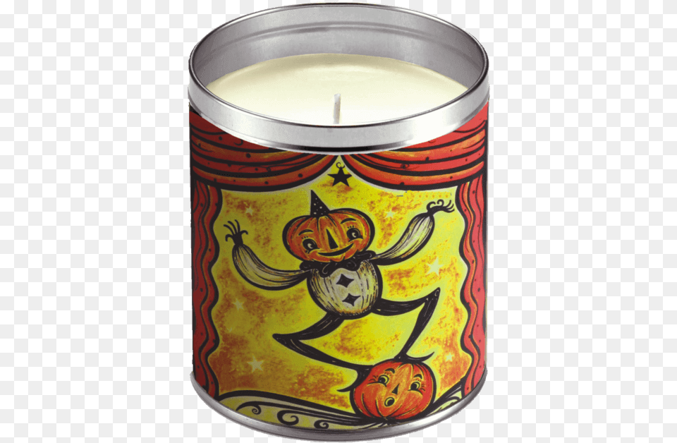 Pumpkin Head, Candle, Can, Tin Png