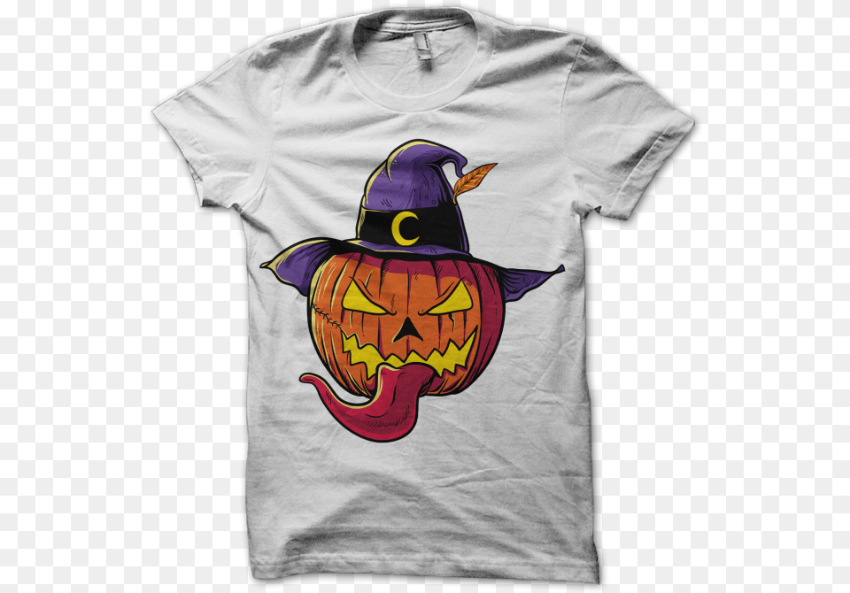 Pumpkin Head Halloween Vector Shirt Design T Shirt Live Your Life, Clothing, T-shirt Free Png