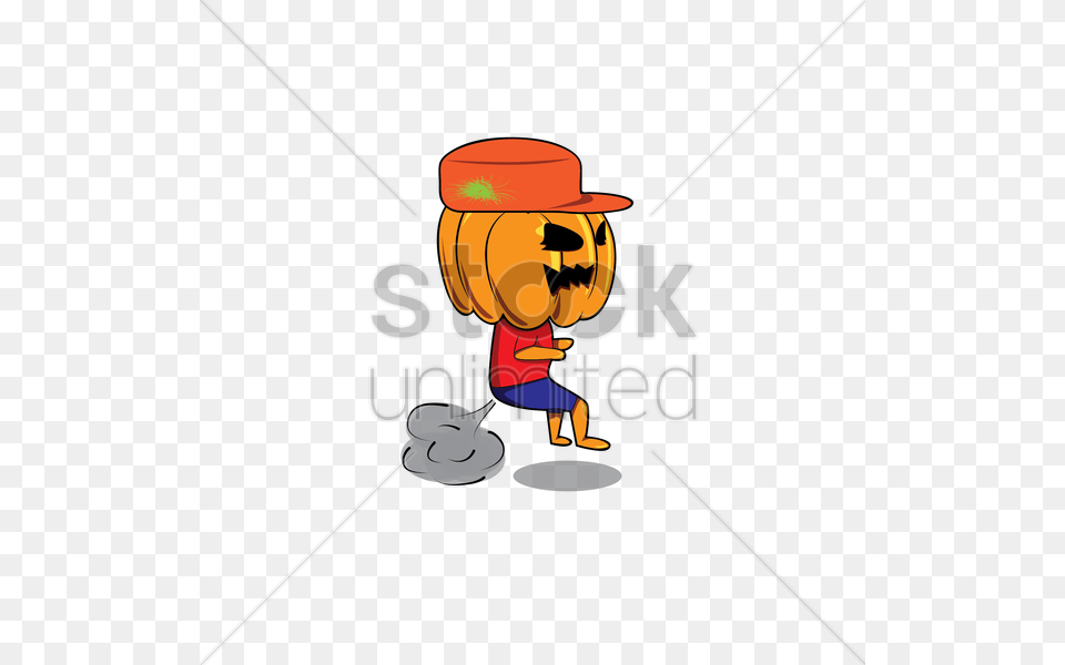 Pumpkin Head Man Vector Image, People, Person, Cleaning, Worker Free Png Download