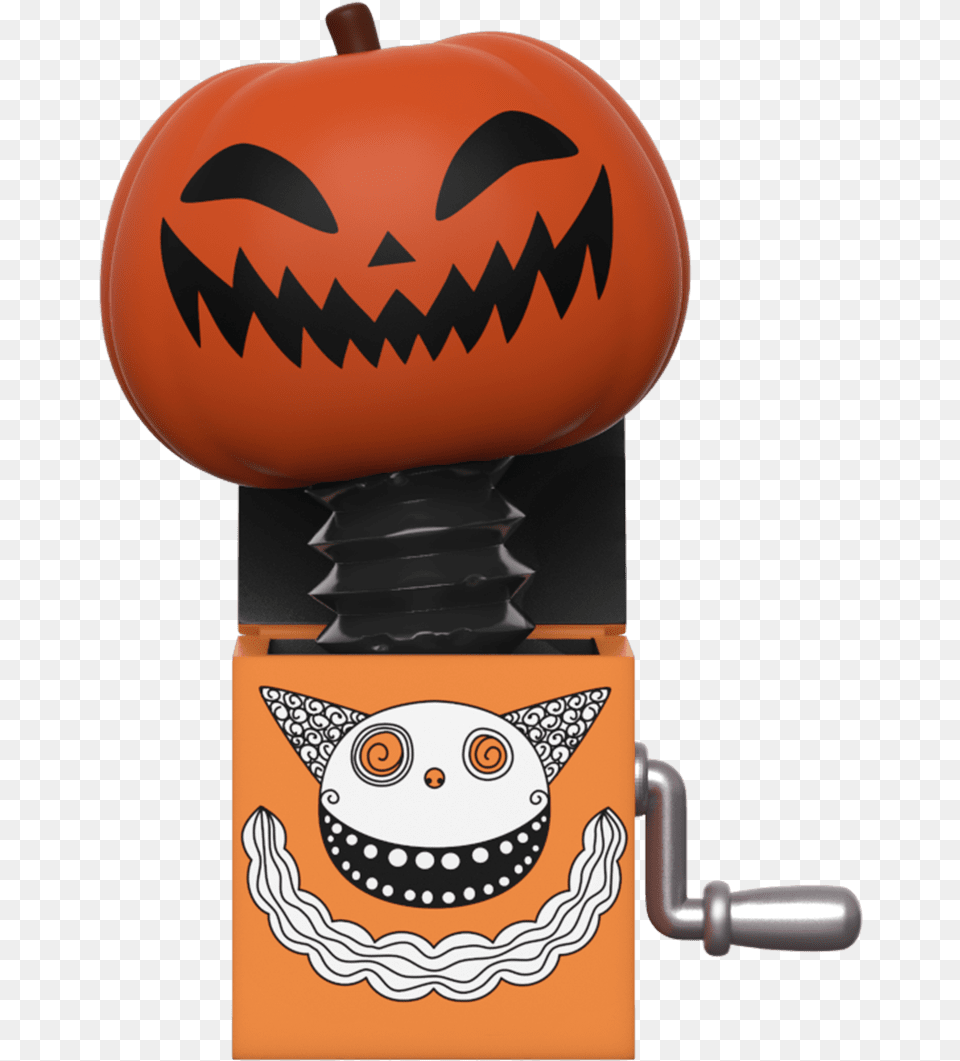 Pumpkin Jack In The Box Funko Pop Nightmare Before Christmas Jack, Food, Plant, Produce, Vegetable Png Image