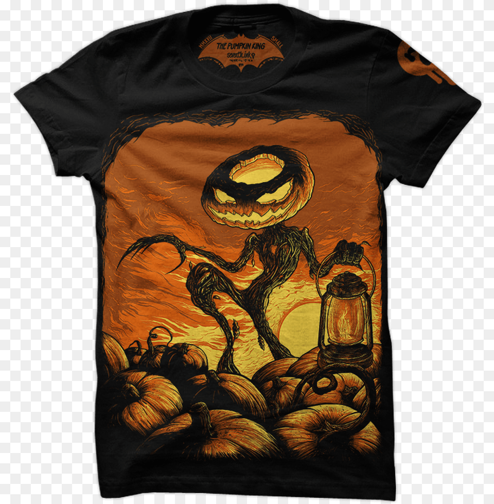 Pumpkin King Shirt By Seventh Pumpkin King, Clothing, T-shirt, Adult, Male Free Png