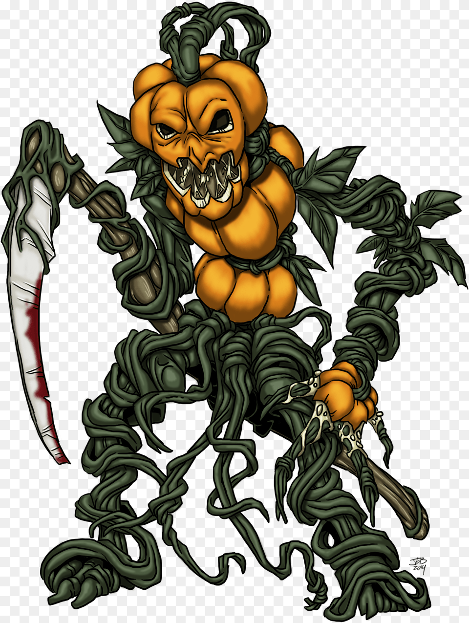 Pumpkin On Staircase Clipart Freeuse Library Sidequest Jack O Lantern Golem, Electronics, Hardware, Person, Art Free Png