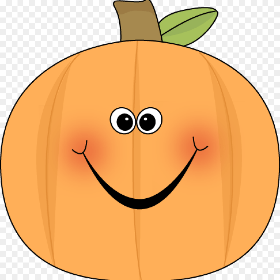 Pumpkin Pictures Clip Art Cute Image Snowman, Vegetable, Food, Produce, Plant Free Png Download