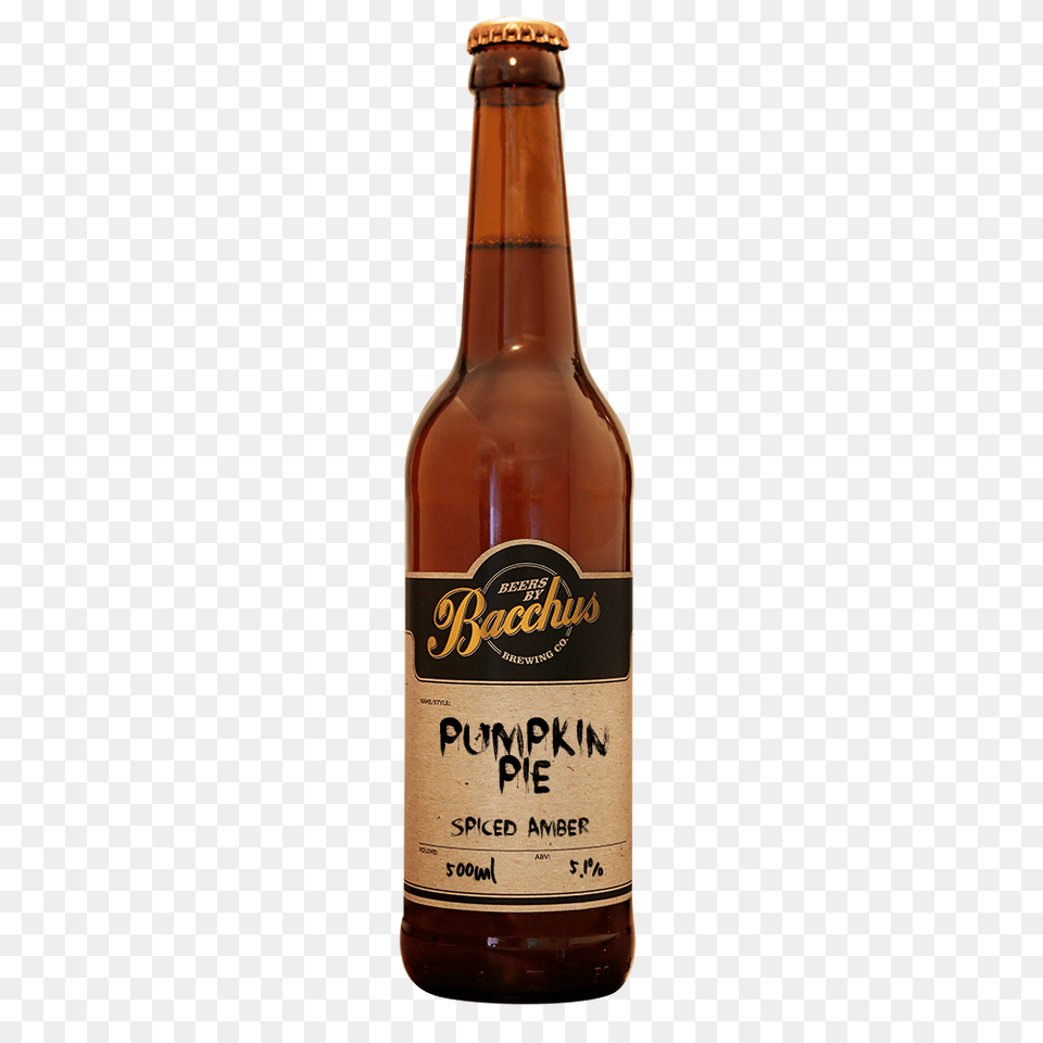 Pumpkin Pie Bacchus Brewing Co, Alcohol, Beer, Beer Bottle, Beverage Free Transparent Png