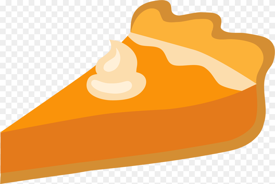 Pumpkin Pie Clipart, Cream, Dessert, Food, Ice Cream Png Image