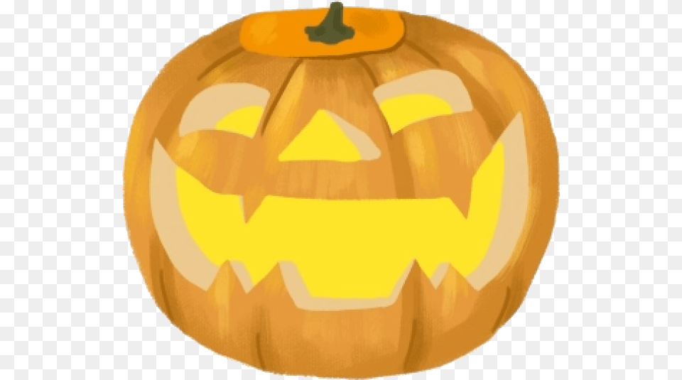 Pumpkin Pie Cute Clipart Transparent Halloween, Food, Plant, Produce, Vegetable Free Png