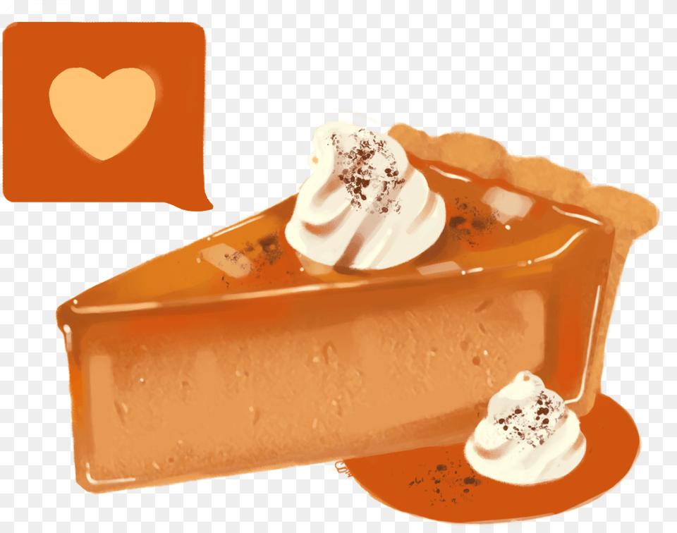 Pumpkin Pie Kawaii, Birthday Cake, Cake, Cream, Dessert Free Png Download