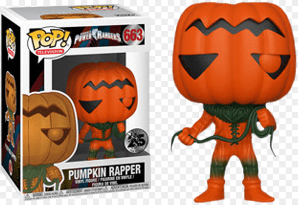 Pumpkin Rapper Us Exclusive Pop Vinyl Figure Funko Pop Pumpkin Rapper, Food, Plant, Produce, Vegetable Png Image