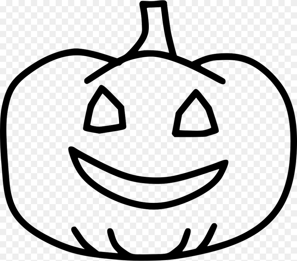 Pumpkin Scary Evil Icon Download, Stencil, Food, Produce, Ammunition Free Transparent Png