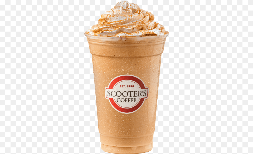 Pumpkin Scooters Coffee, Cream, Dessert, Food, Ice Cream Png Image
