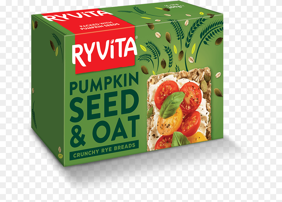 Pumpkin Seed Amp Oat Crunchy Rye Breads Convenience Food, Lunch, Meal, Box, Bread Png Image