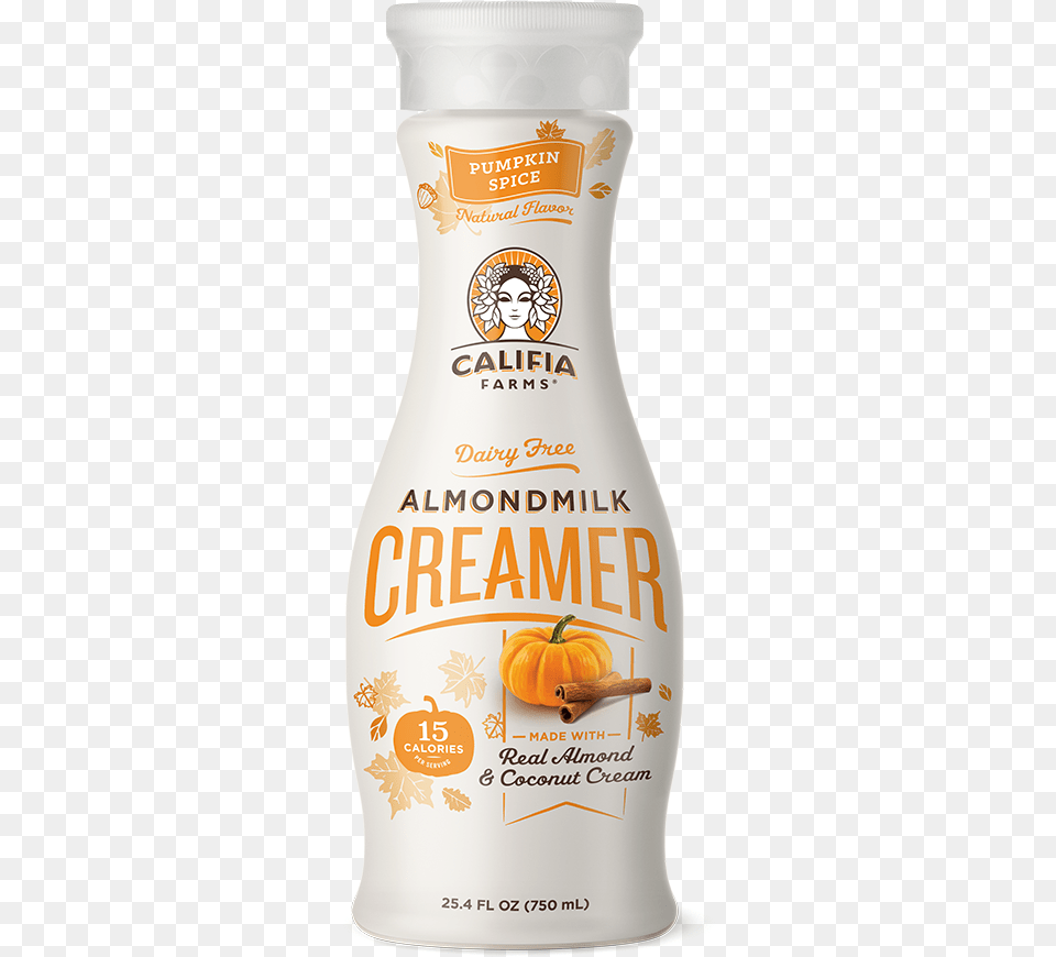 Pumpkin Spice Creamer Pecan Caramel Califia Farms Almond Milk Creamer, Food, Ketchup, Dairy Free Transparent Png