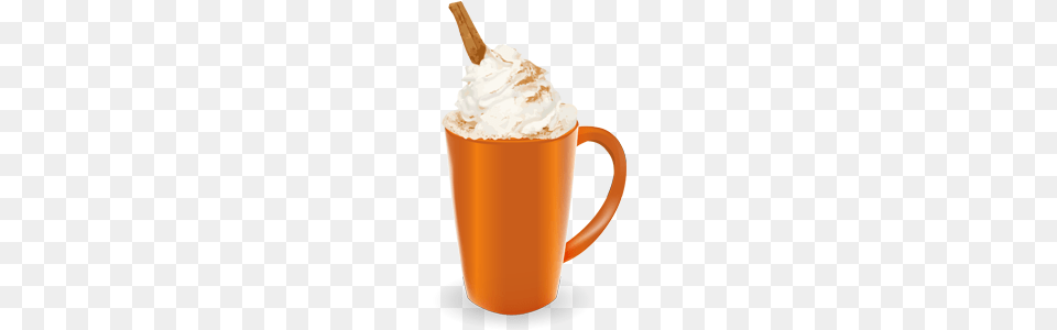 Pumpkin Spice Latte, Cream, Cup, Dessert, Food Free Png