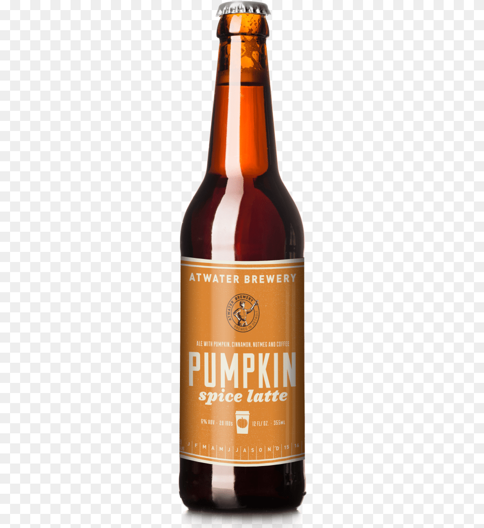 Pumpkin Spice Latte Ale Atwater Blocktoberfest, Alcohol, Beer, Beer Bottle, Beverage Free Png Download