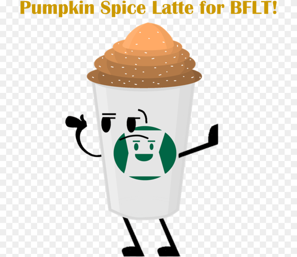 Pumpkin Spice Latte For Bflt By Plasmaempire Cartoon Pumpkin Spice Latte, Cream, Dessert, Food, Ice Cream Png Image