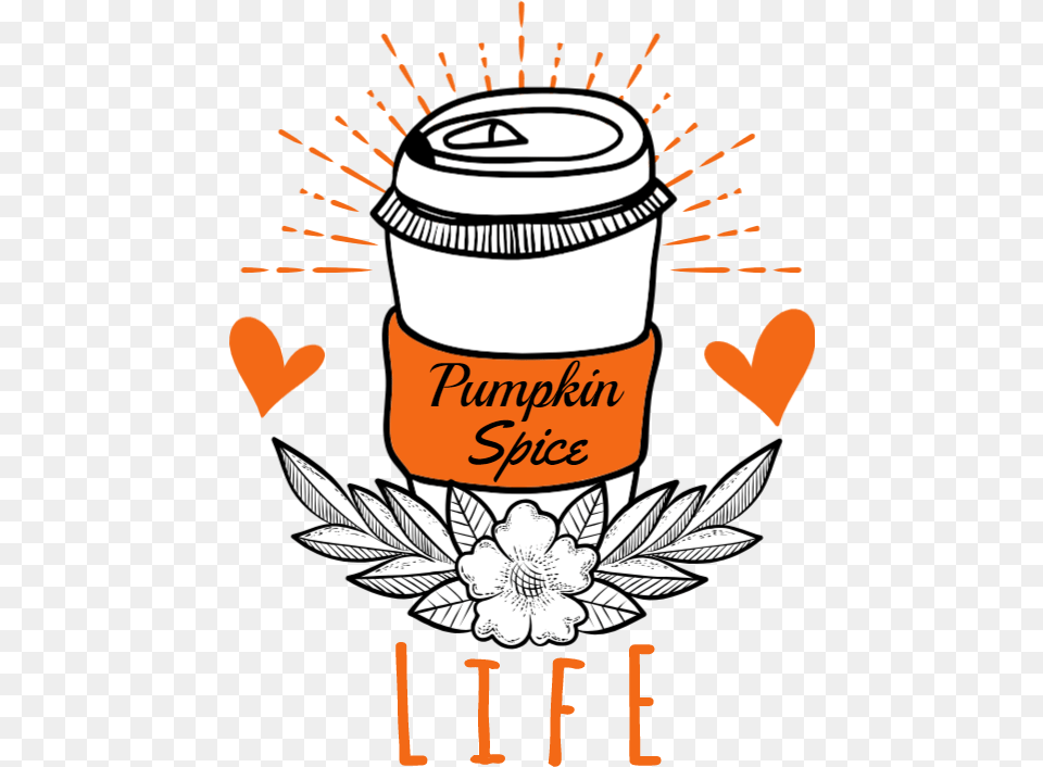 Pumpkin Spice Life Pumpkin Spice Clipart, Person, Jar, Cup Free Transparent Png