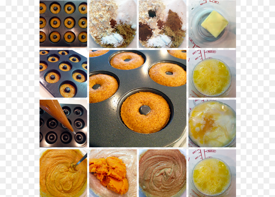 Pumpkin Spice Mini Cake Doughnuts Pumpkin Pie Spice, Art, Collage, Food, Sweets Free Png Download