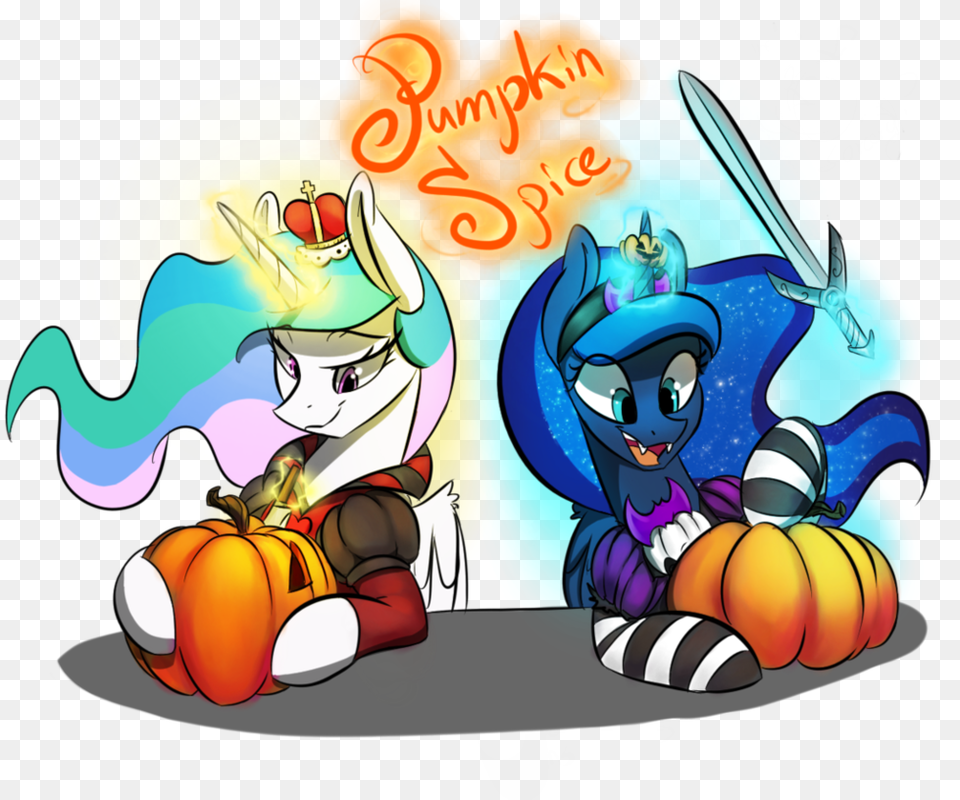 Pumpkin Spice Sisters Sticker, Book, Comics, Publication, Baby Png Image