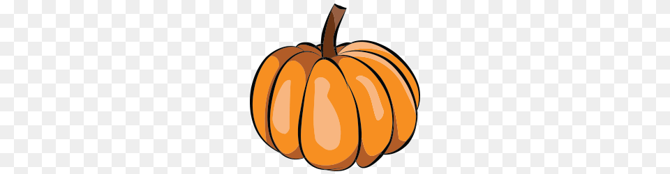 Pumpkin Thanksgiving Clip Art Clip Art, Food, Plant, Produce, Vegetable Free Png Download