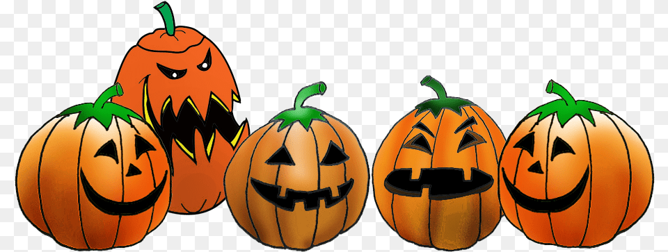 Pumpkin Vector Row Clipart Halloween Facebook Profile Frame, Festival Free Png Download