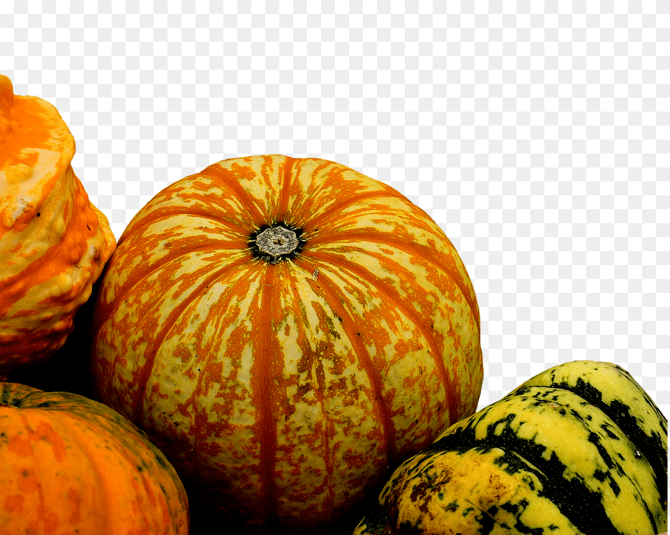 Pumpkins Food, Plant, Produce, Squash Free Png Download