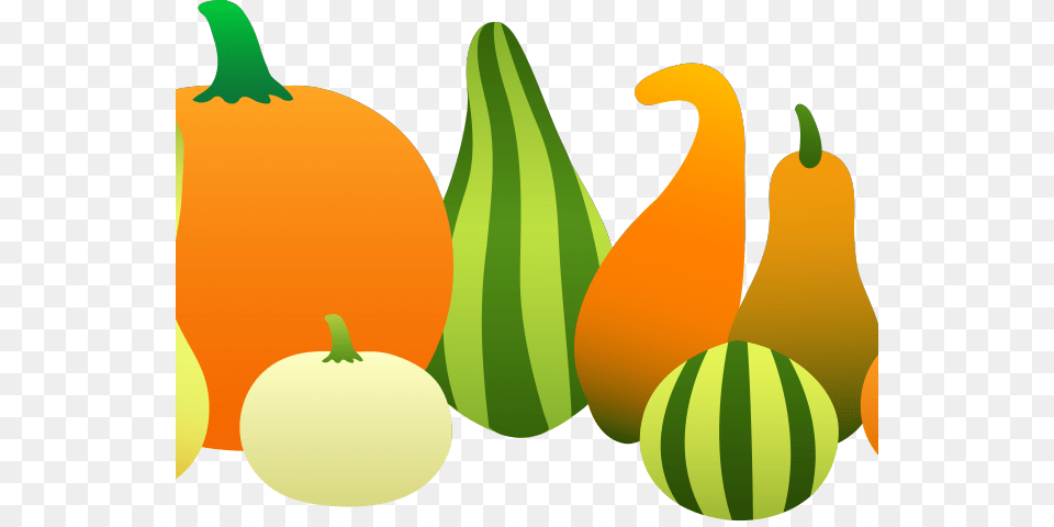 Pumpkins And Gourds Clipart, Food, Gourd, Plant, Produce Free Png