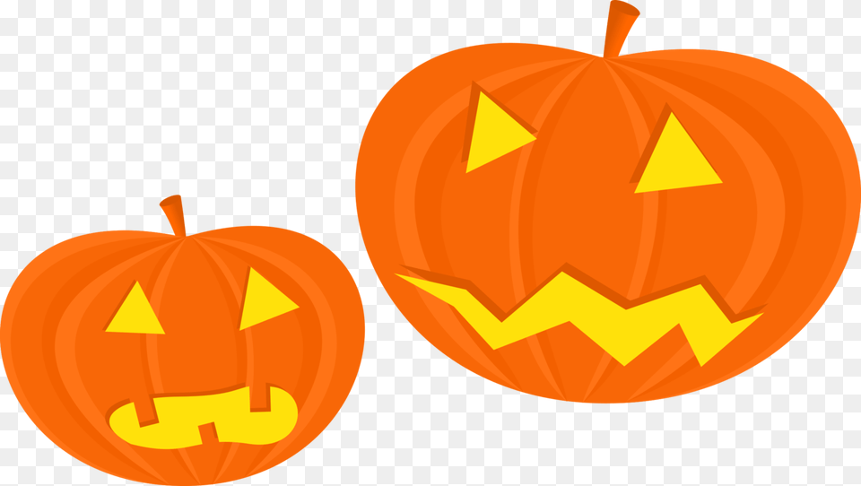 Pumpkins Faces Scary Halloween Clip Art, Vegetable, Food, Pumpkin, Produce Free Png