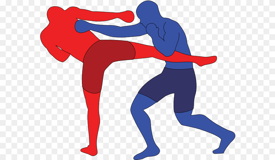 Punch Counter Mid Kick Punch Kick, Kicking, Person, Adult, Female Free Png