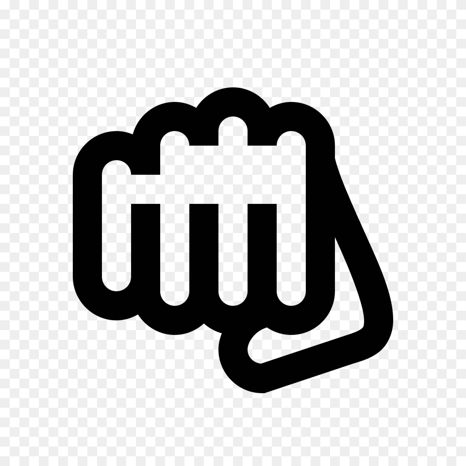 Punch Icon, Gray Png Image