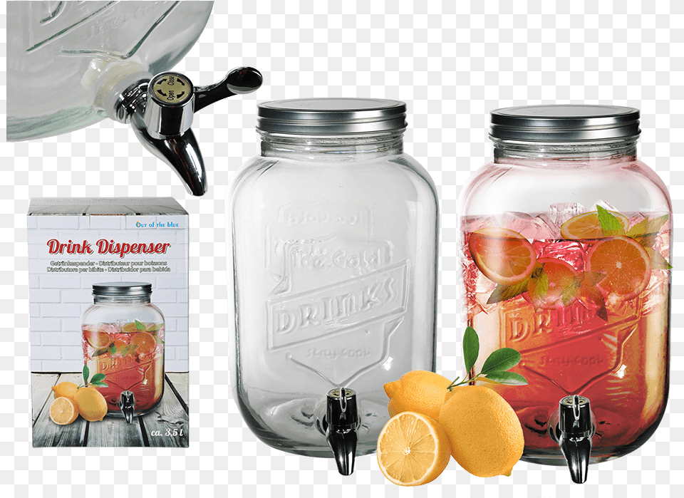 Punch Jar, Citrus Fruit, Food, Fruit, Plant Free Png