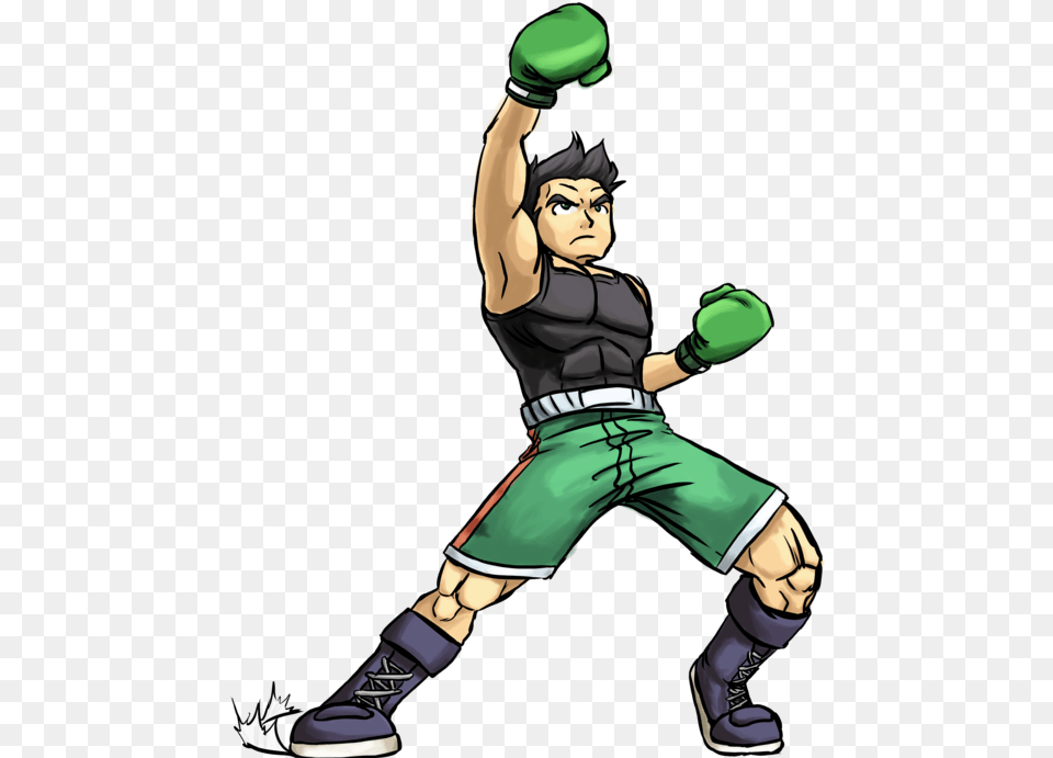 Punch Out Video Game Characters Punch Out Nintendo Little Mac, Person, People, Glove, Clothing Png