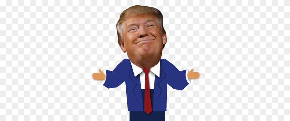 Punch Trump In The Face, Accessories, Person, Man, Male Png Image