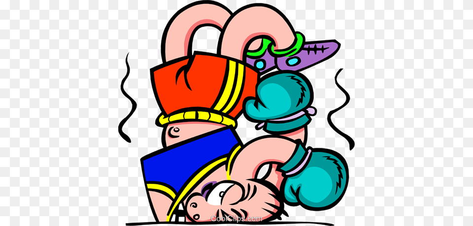 Punched Out Boxer, Art, Baby, Person Png Image