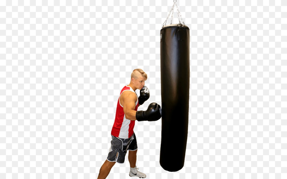 Punching Bag, Adult, Male, Man, Person Free Png Download