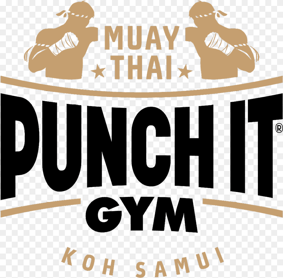 Punchit Gym Koh Samui Muaythai Campblack White Rgb Punch It Koh Samui, Adult, Female, Person, Woman Png Image