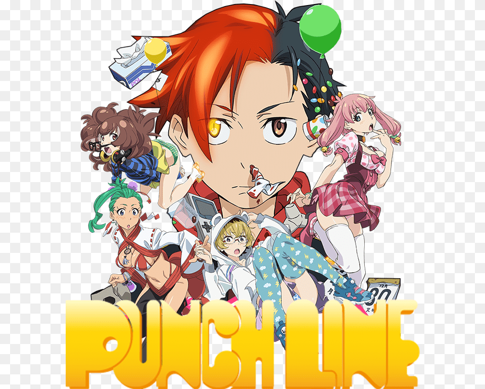 Punchline Anime, Publication, Book, Comics, Adult Free Png