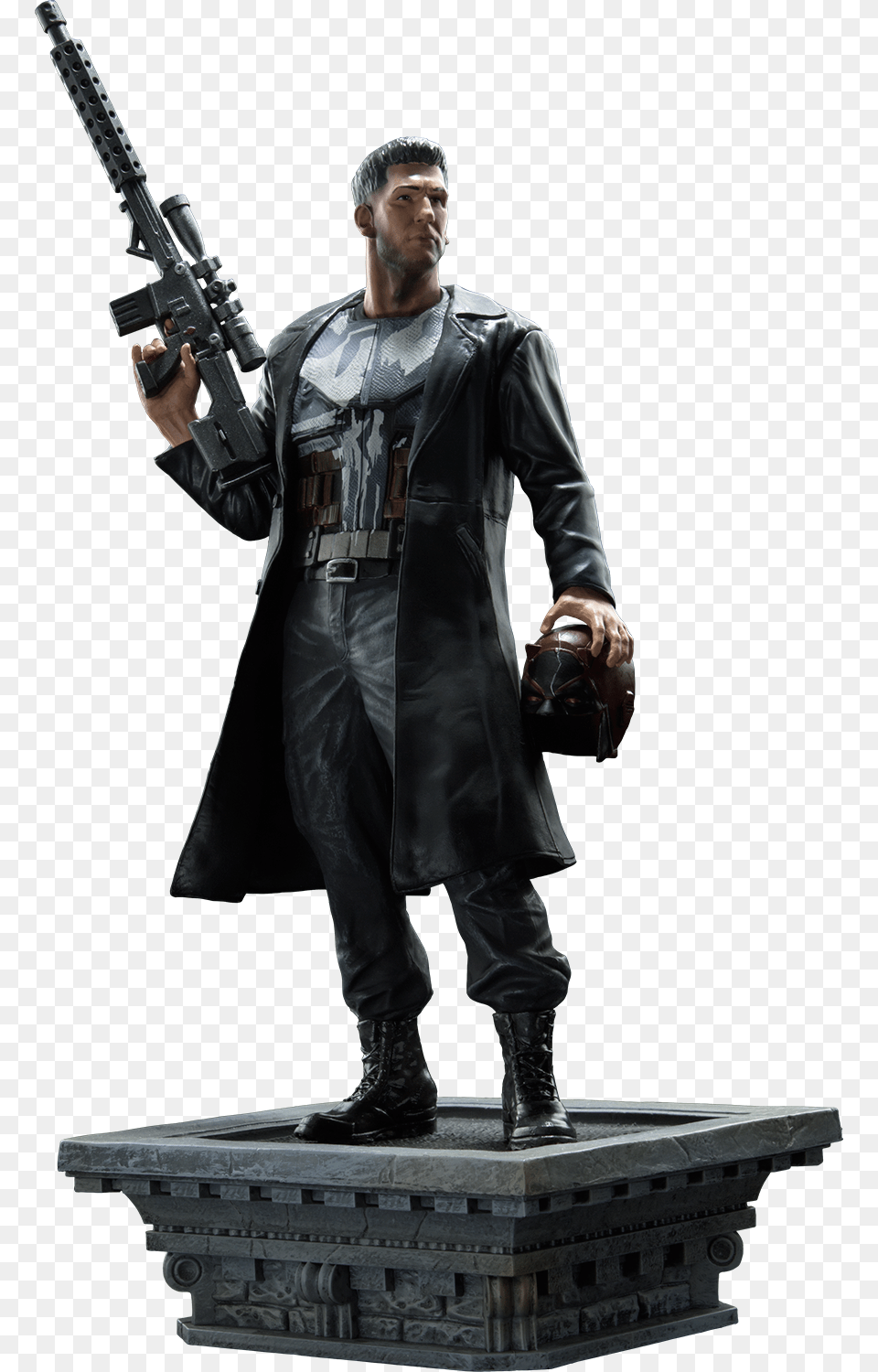 Punisher, Adult, Clothing, Coat, Person Png