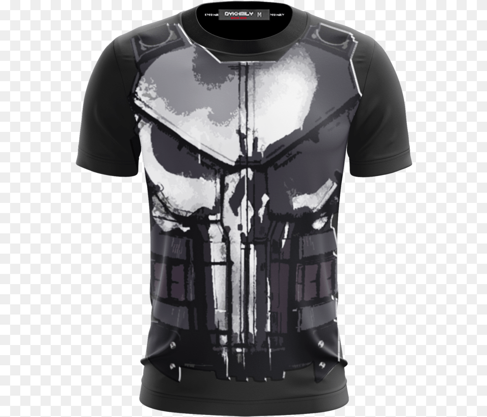 Punisher Armour, Clothing, T-shirt, Vest, Lifejacket Free Png