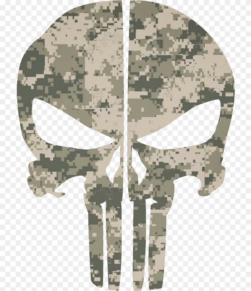 Punisher Digital Camo Free Transparent Png