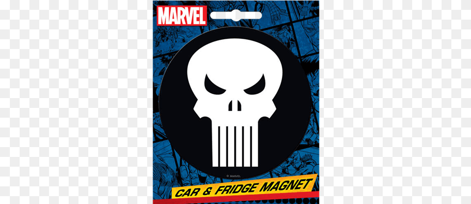 Punisher Emblem Magnet Under Armour Punisher Logo, Advertisement, Poster, Symbol, Disk Free Png Download
