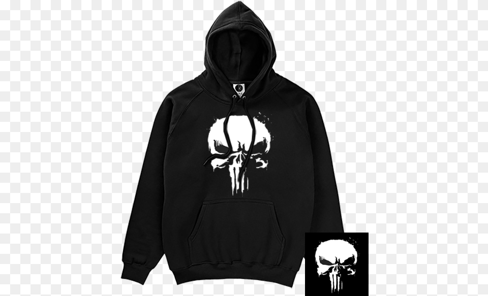 Punisher Hoodie Ravenclaw Hoodie, Clothing, Knitwear, Sweater, Sweatshirt Free Png Download