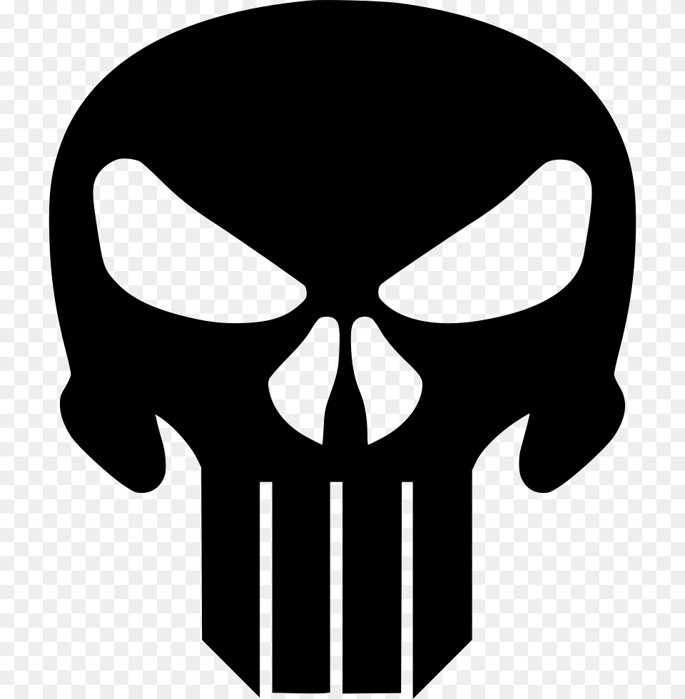 Punisher Logo Clip Art Punisher Svg Files, Stencil Free Transparent Png