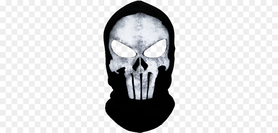 Punisher Mask, Adult, Male, Man, Person Free Png