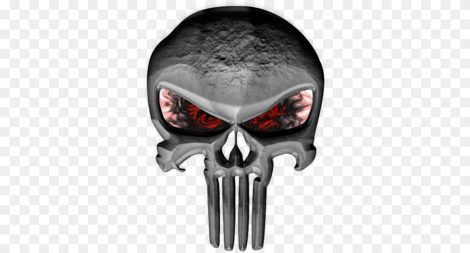 Punisher Music Logo Punisher Skull Flame Logo, Ct Scan, Baby, Person Png Image