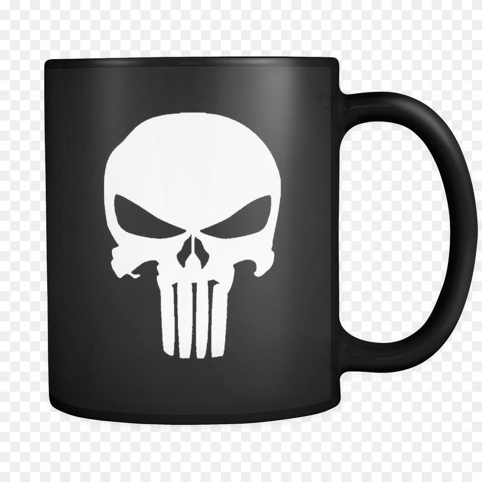 Punisher Punisher Skull, Cup, Beverage, Coffee, Coffee Cup Free Transparent Png