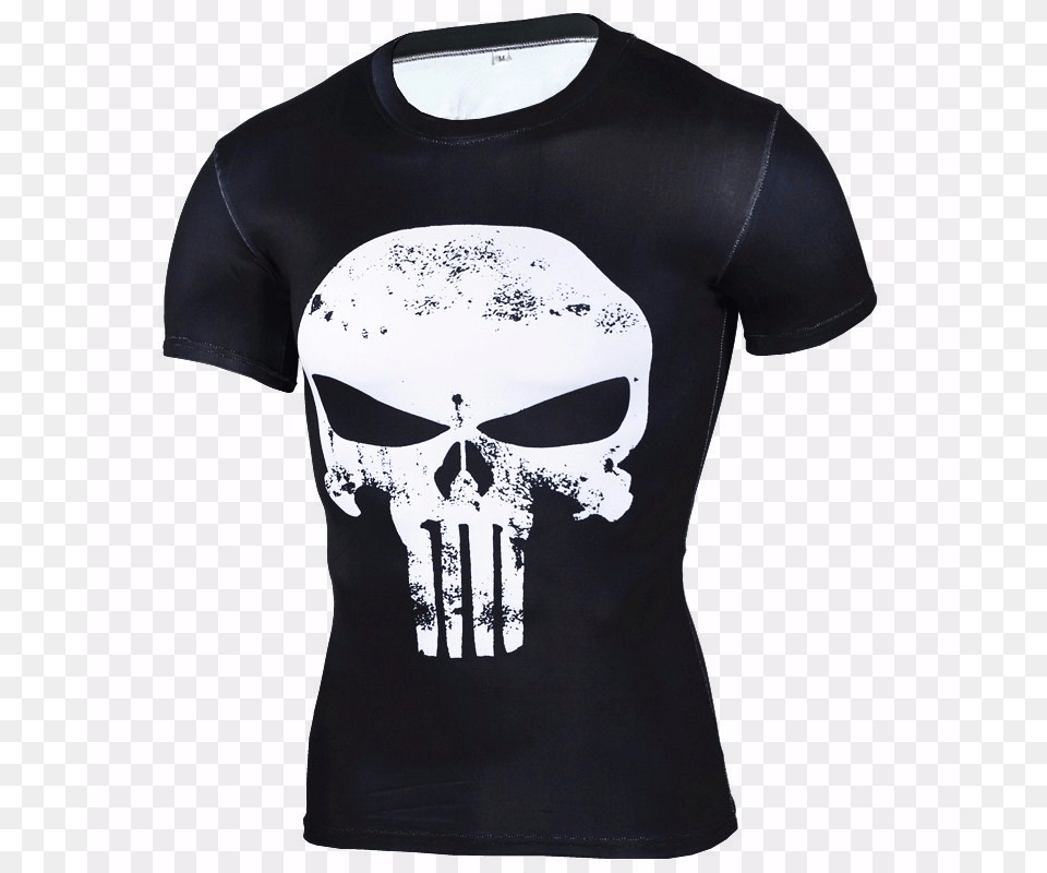 Punisher Shirt, Clothing, T-shirt Free Transparent Png