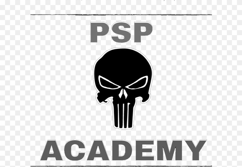 Punisher Skull, Stencil Free Png