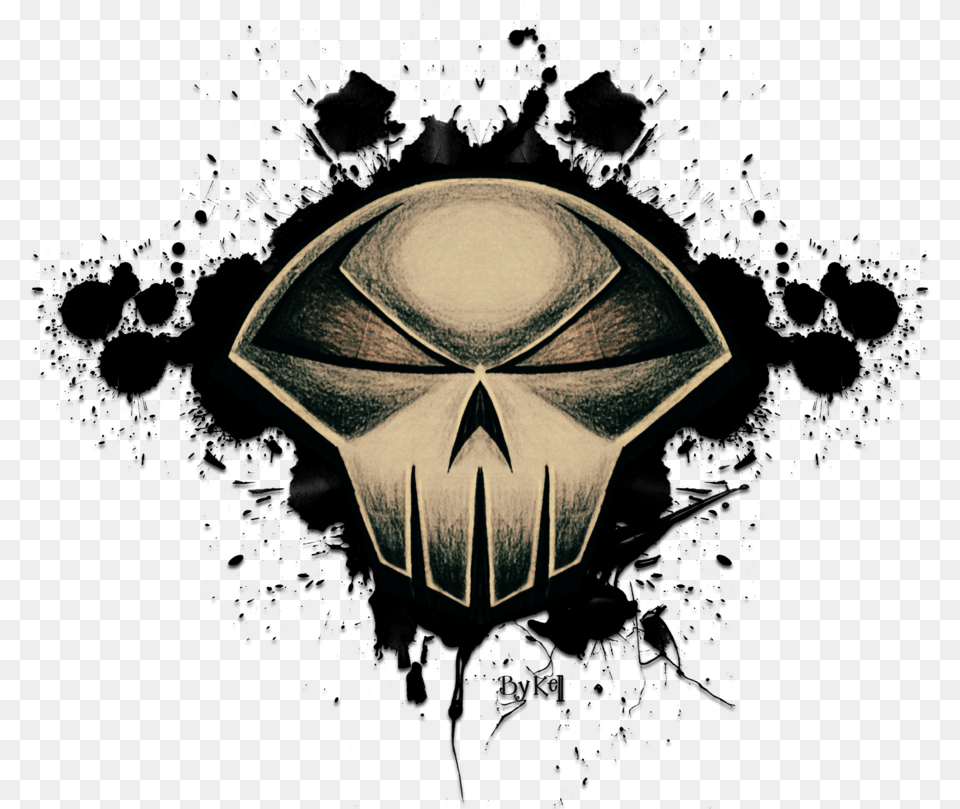 Punisher Skull, Art, Logo, Cutlery, Symbol Free Png Download