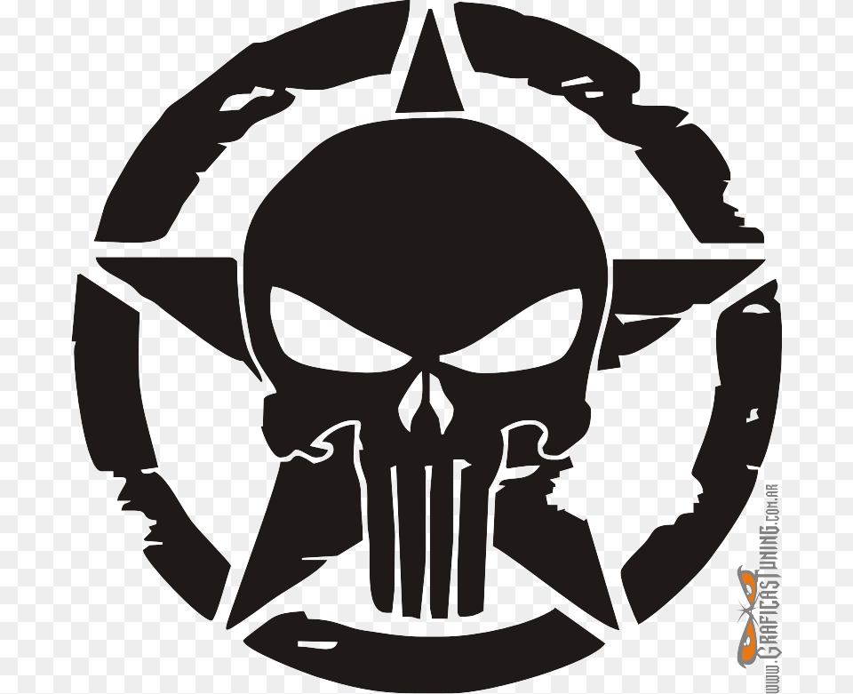 Punisher Skull, Stencil, Symbol, Baby, Person Free Transparent Png