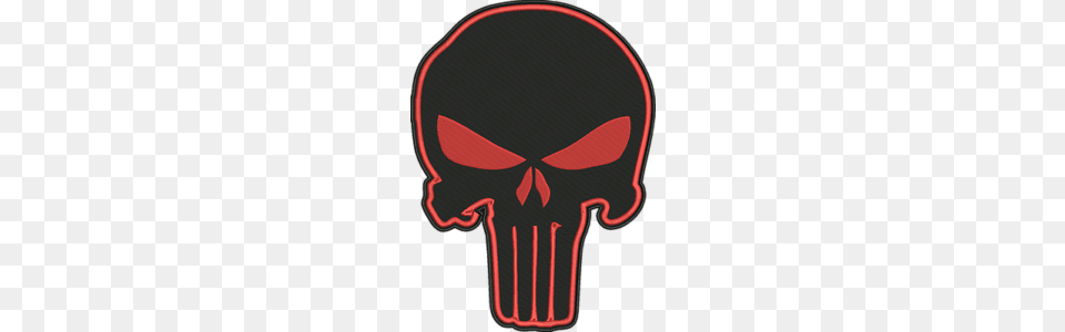 Punisher Skull Embroidered Inch Redlk Mc Biker Patch Ebay, Clothing, Glove, Light Free Transparent Png
